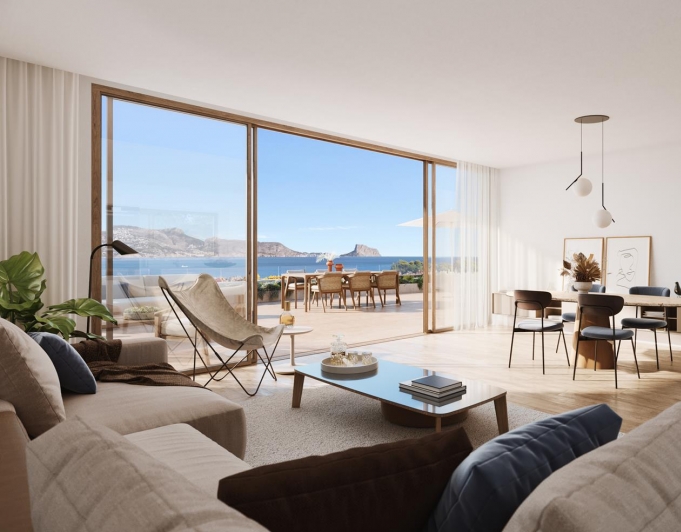 Ático moderno de obra nueva en venta en Alfaz del Pi, Costa Blanca