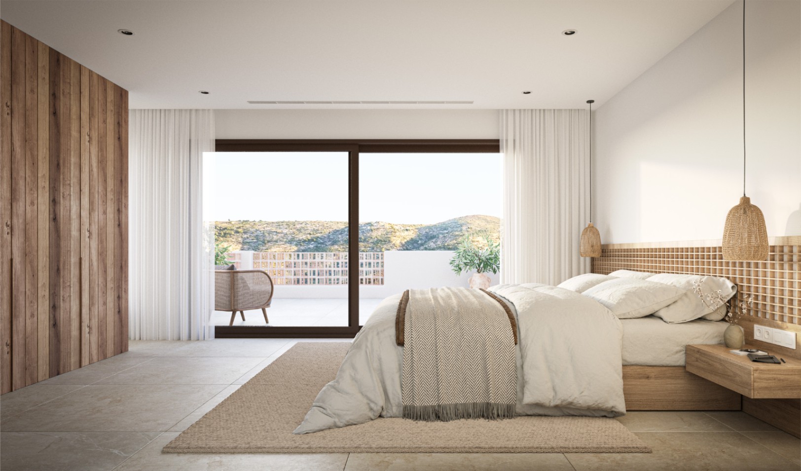 Villa de obra nueva en Alcalali