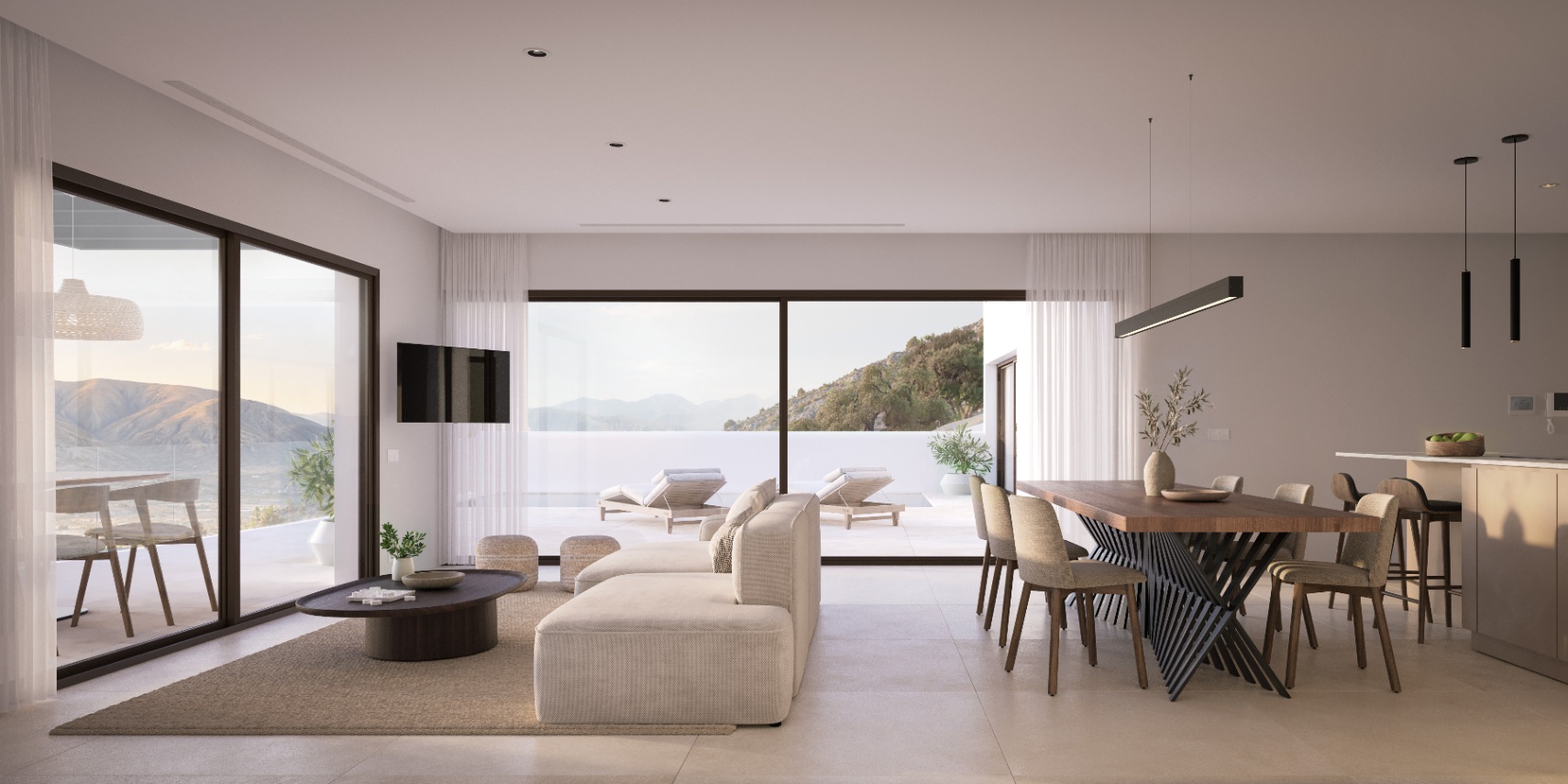 Villa de obra nueva en Jalón