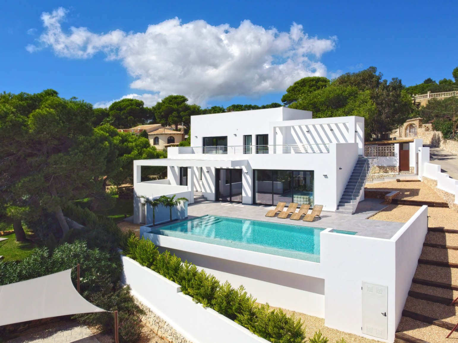Neu gebaute Villa zum Verkauf in Javea, Alicante