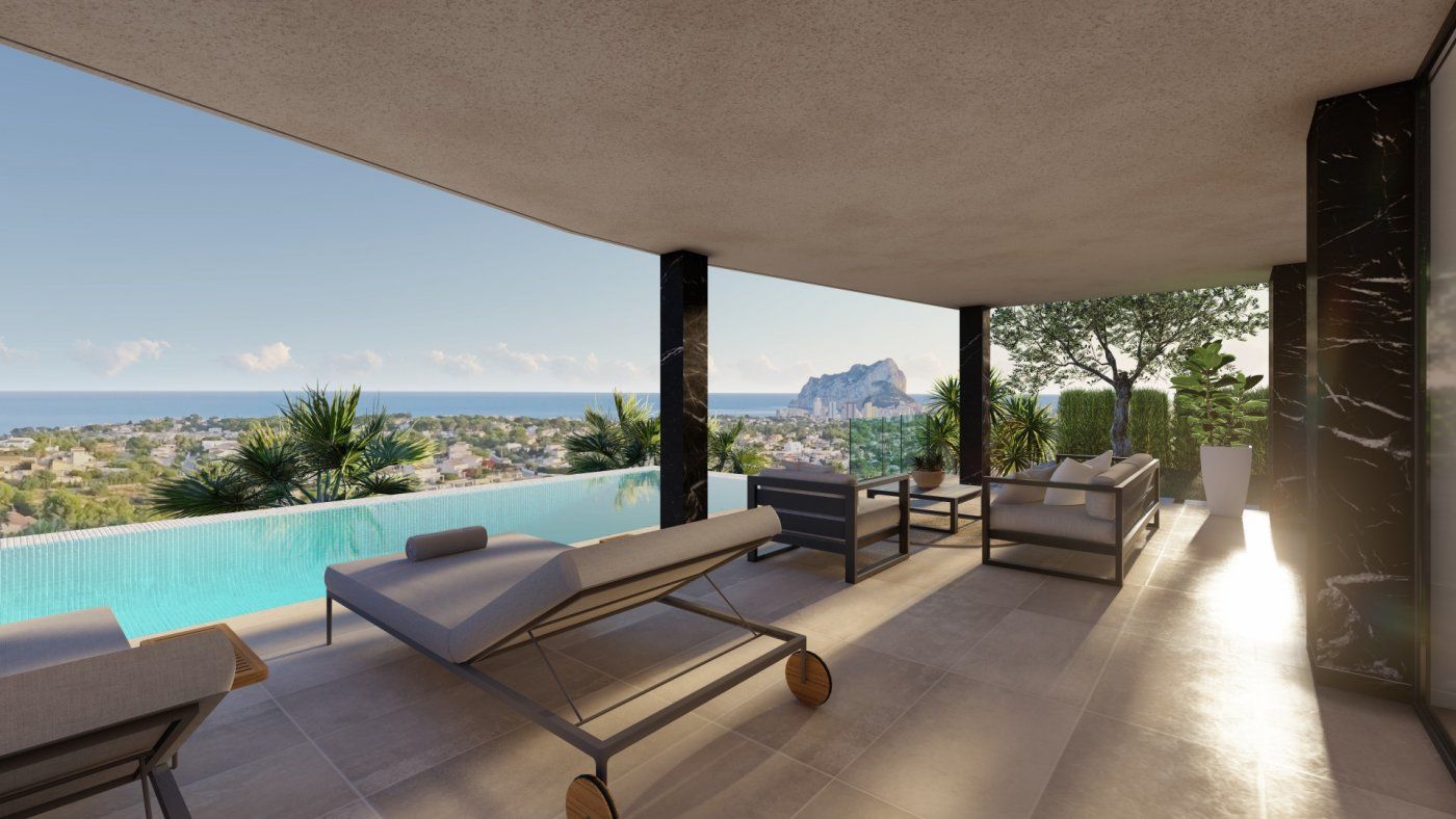 Villa te koop in Calpe met spectaculair uitzicht op zee