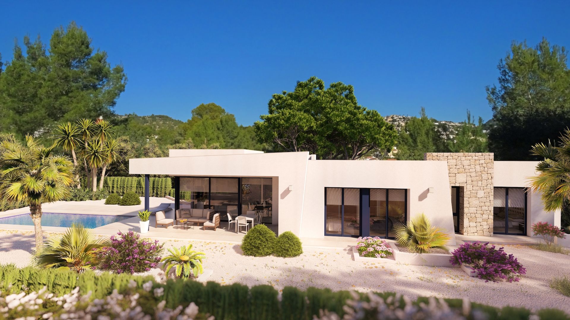 Moderne Villa zum Verkauf in Benissa, Costa Blanca