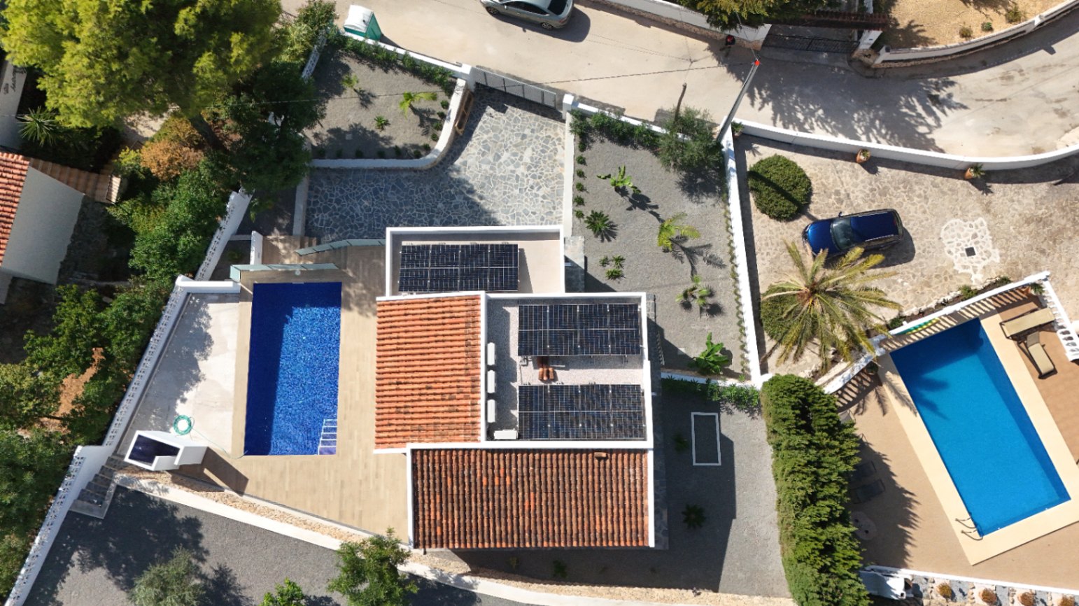 Villa moderne à vendre prête à emménager à La Fustera Benissa