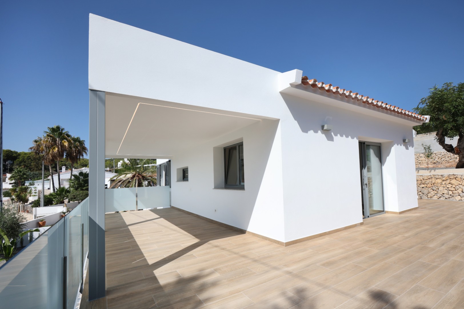 Modern villa for sale ready to move into in La Fustera Benissa