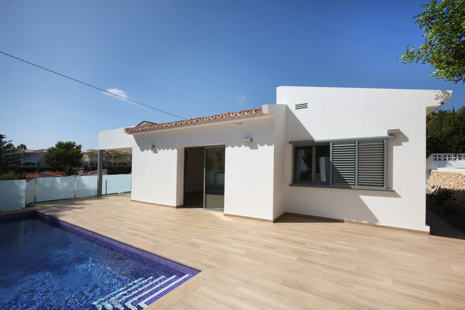 Modern villa for sale ready to move into in La Fustera Benissa