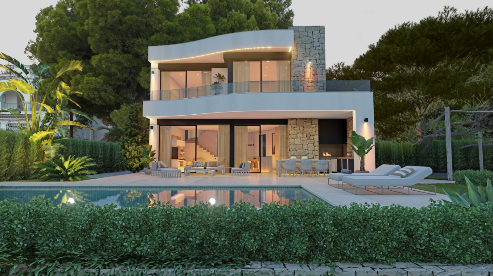 Newly built villa in Calpe