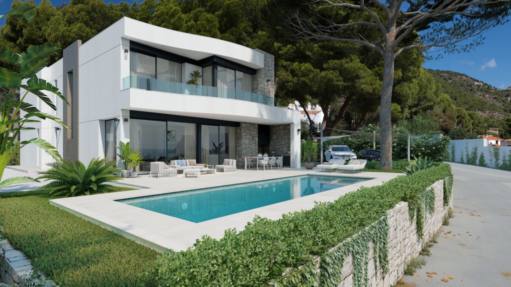 Newly built villa in Calpe