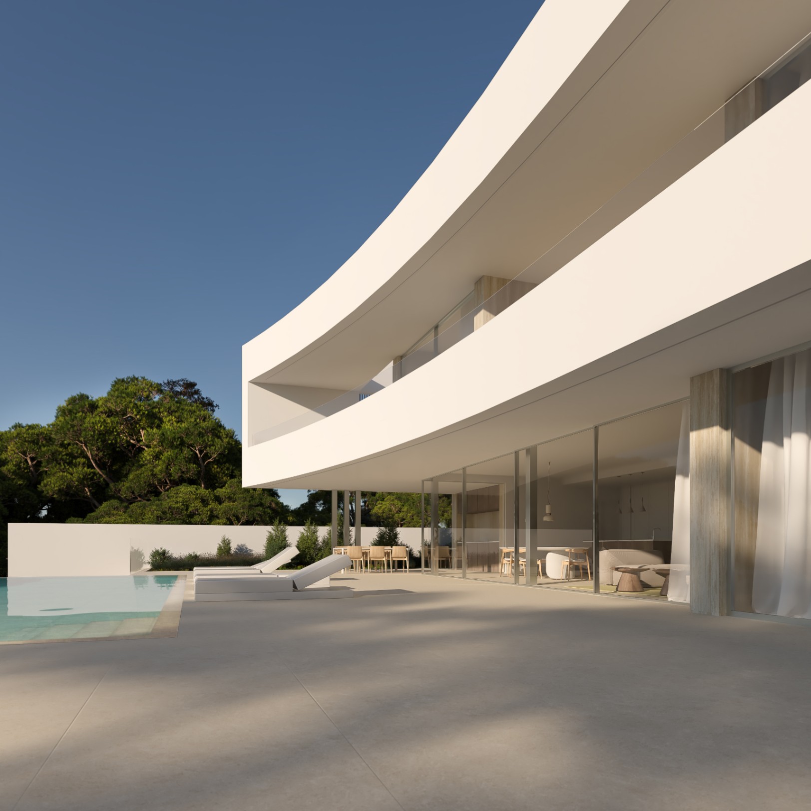 Moderne Villa mit Meerblick in Moravit Moraira