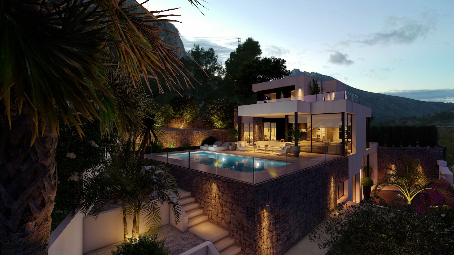 New build villa for sale in Calpe