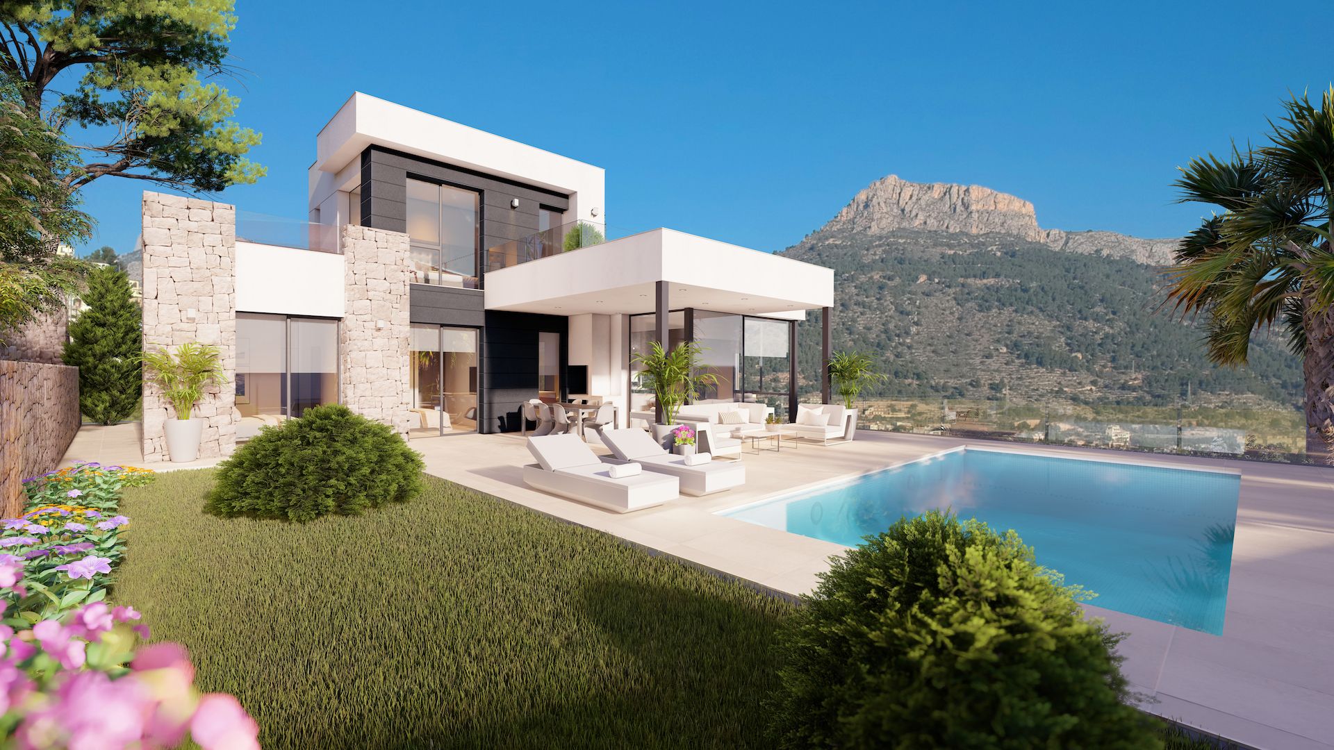 New build villa for sale in Calpe
