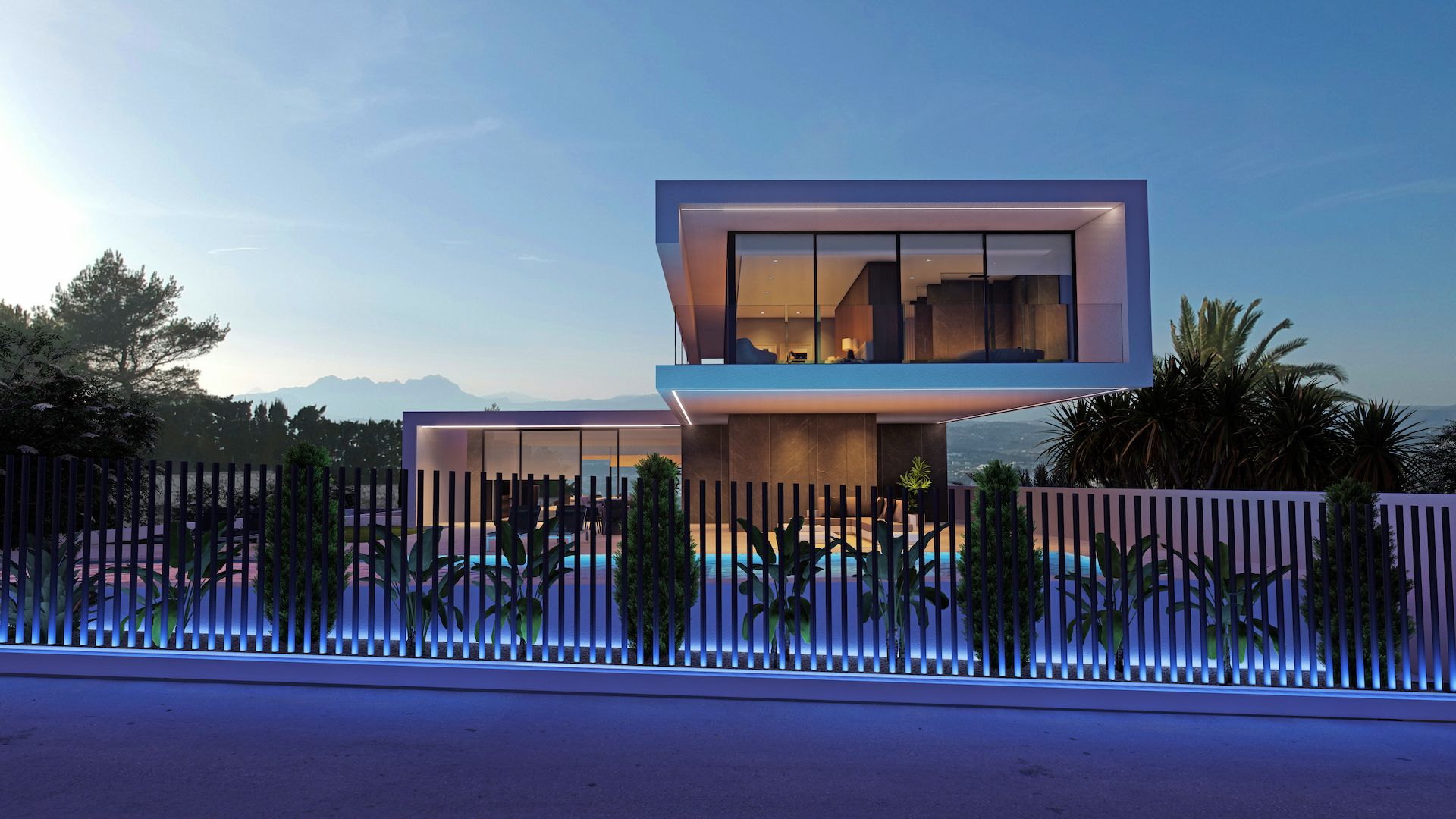 Villa moderne neuve à vendre à Moraira, Costa Blanca