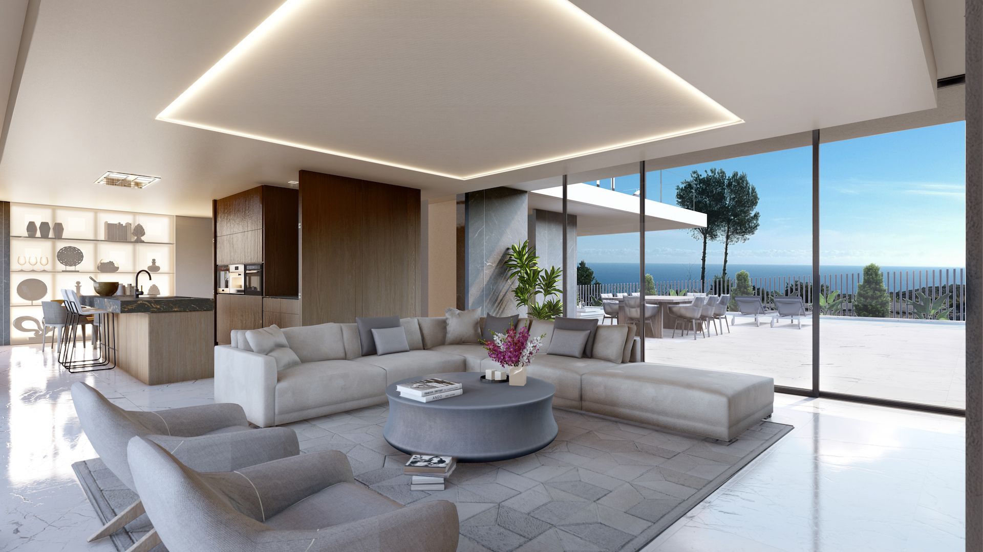 Moderne nieuwbouw villa te koop in Moraira, Costa Blanca