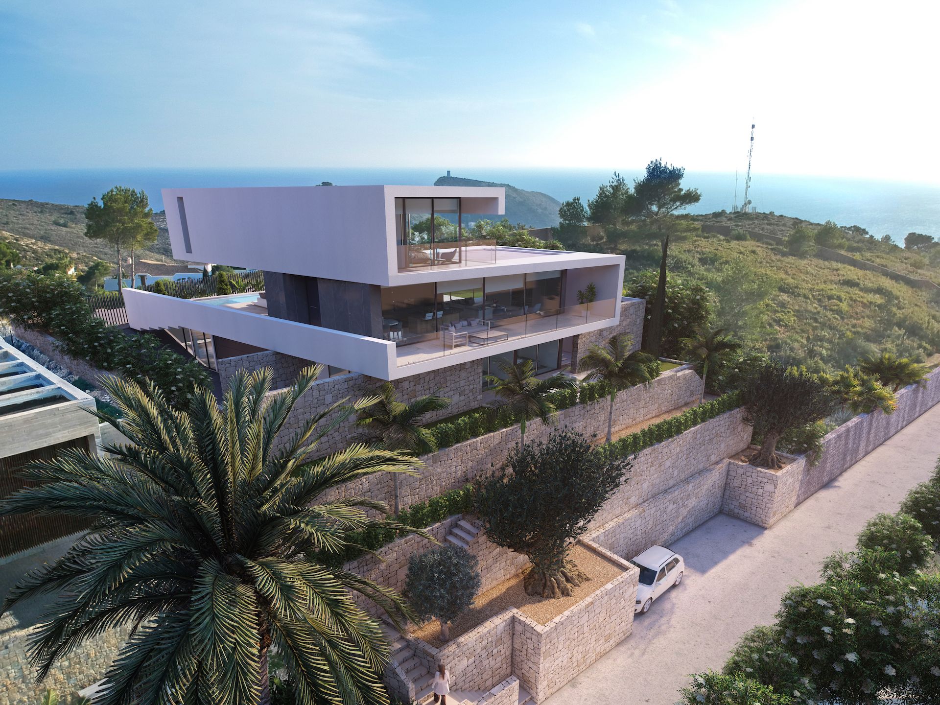 Villa moderne neuve à vendre à Moraira, Costa Blanca