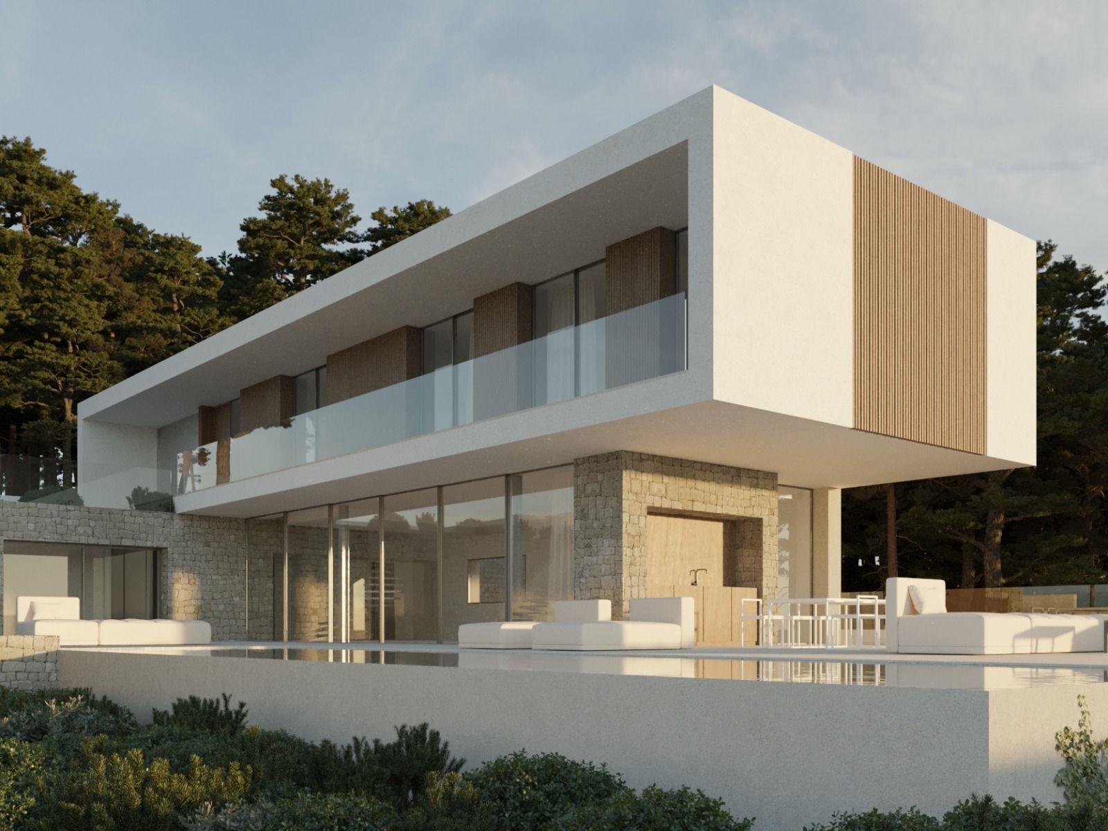 Moderne Neubauvilla zum Kauf in Moraira, Costa Blanca