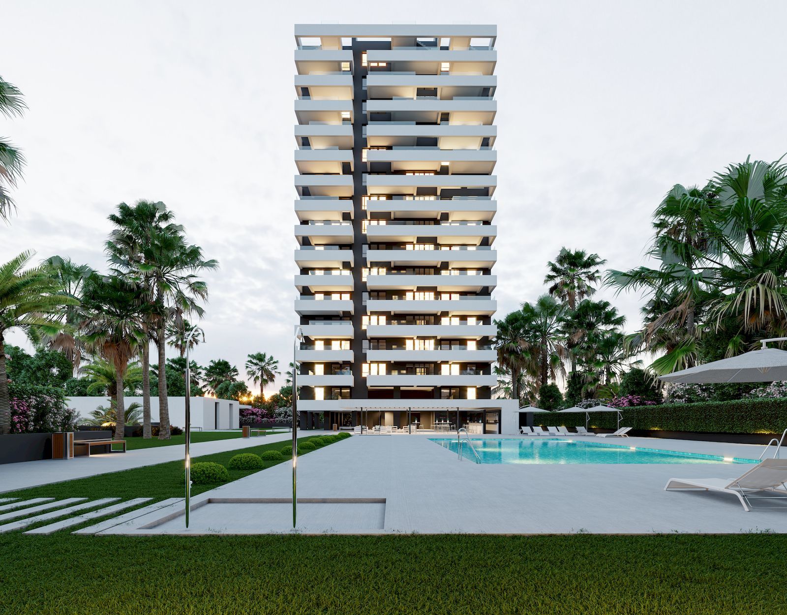 Nouvelle construction appartement penthouse à Calpe, Costa Blanca