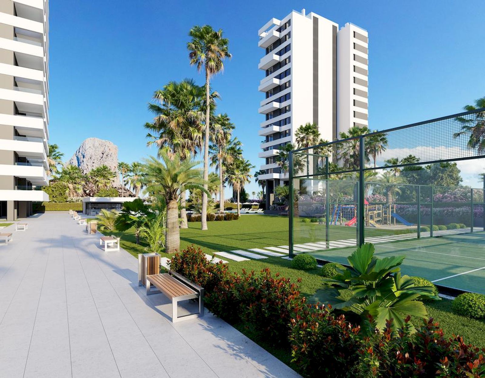 Modern new build apartment for sale in Calpe, Costa Blanca