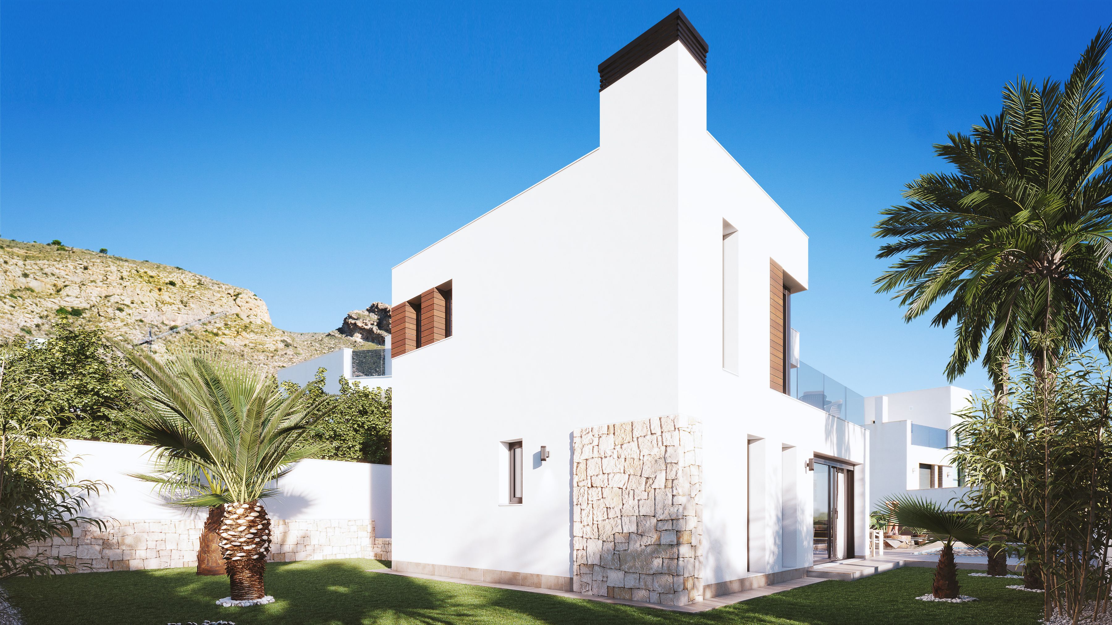 Newly built modern villa in Finestrat