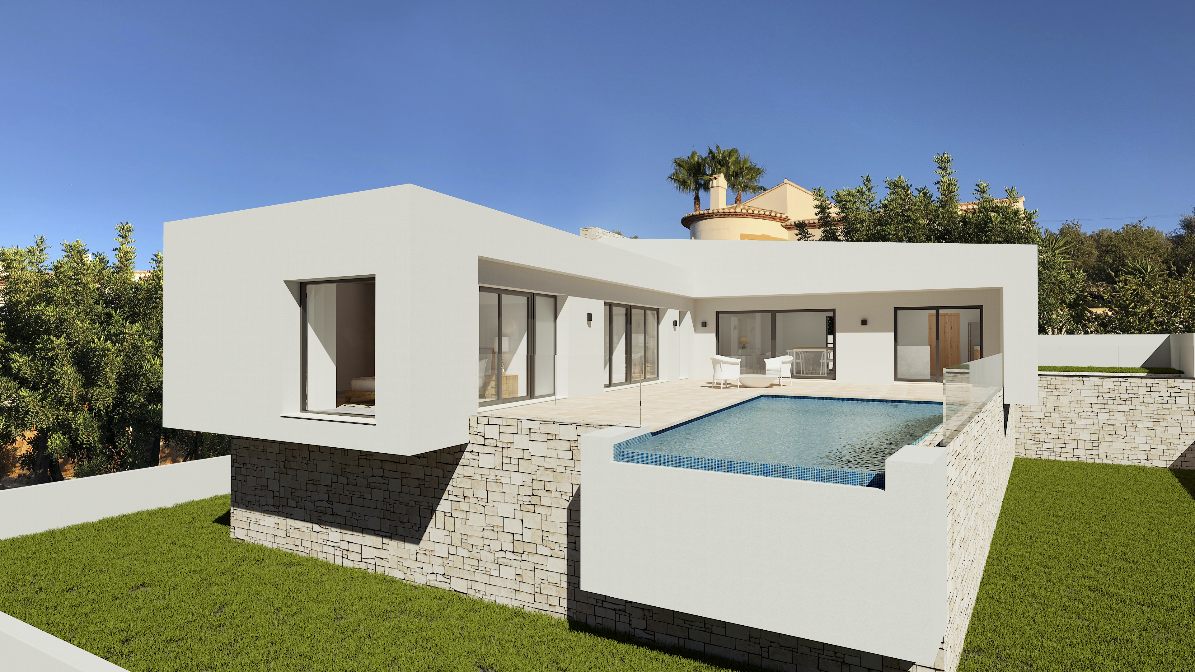 Villa moderna de nueva construcción en Alcalali