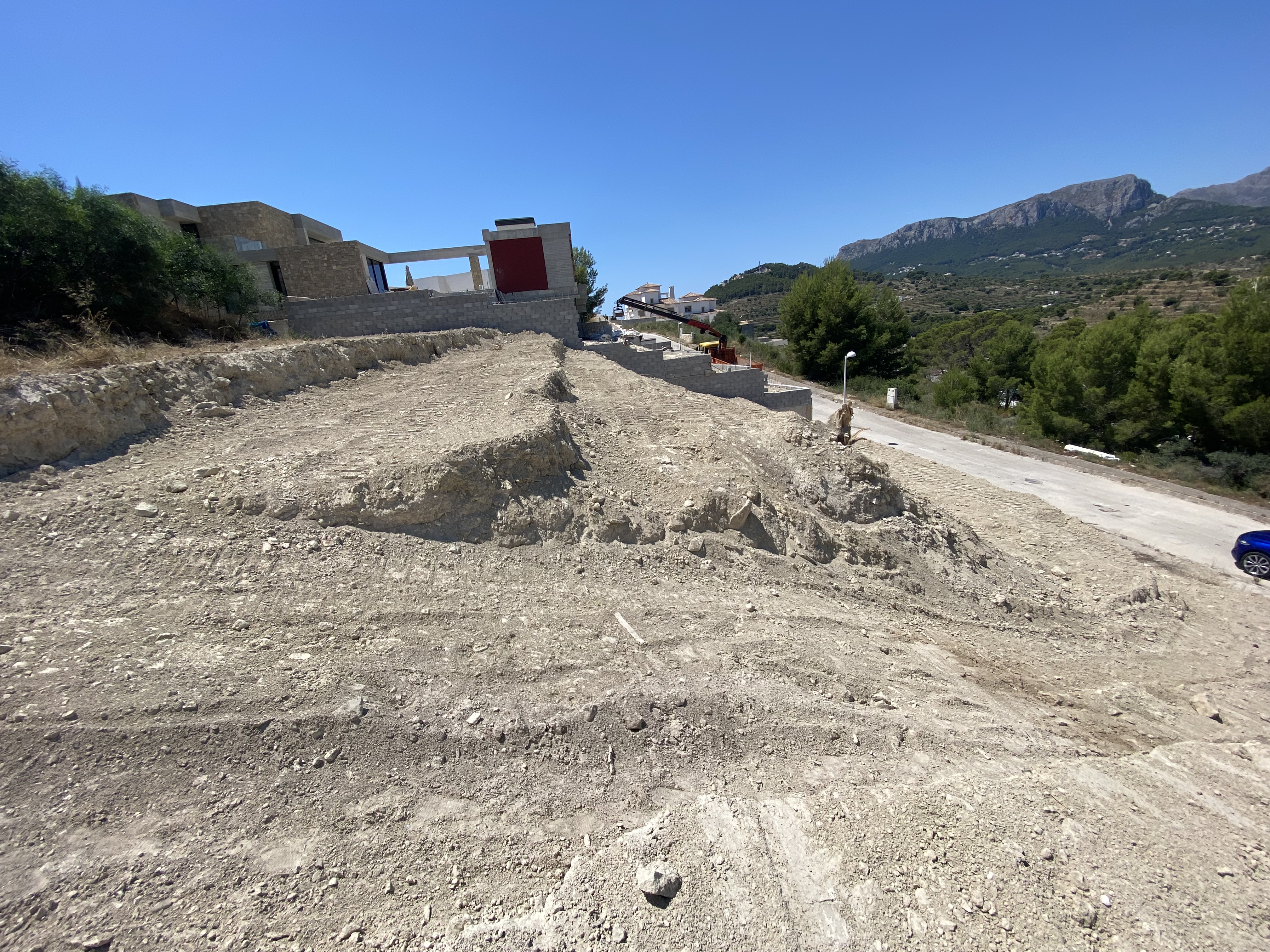 Nieuwbouw villa in Calpe