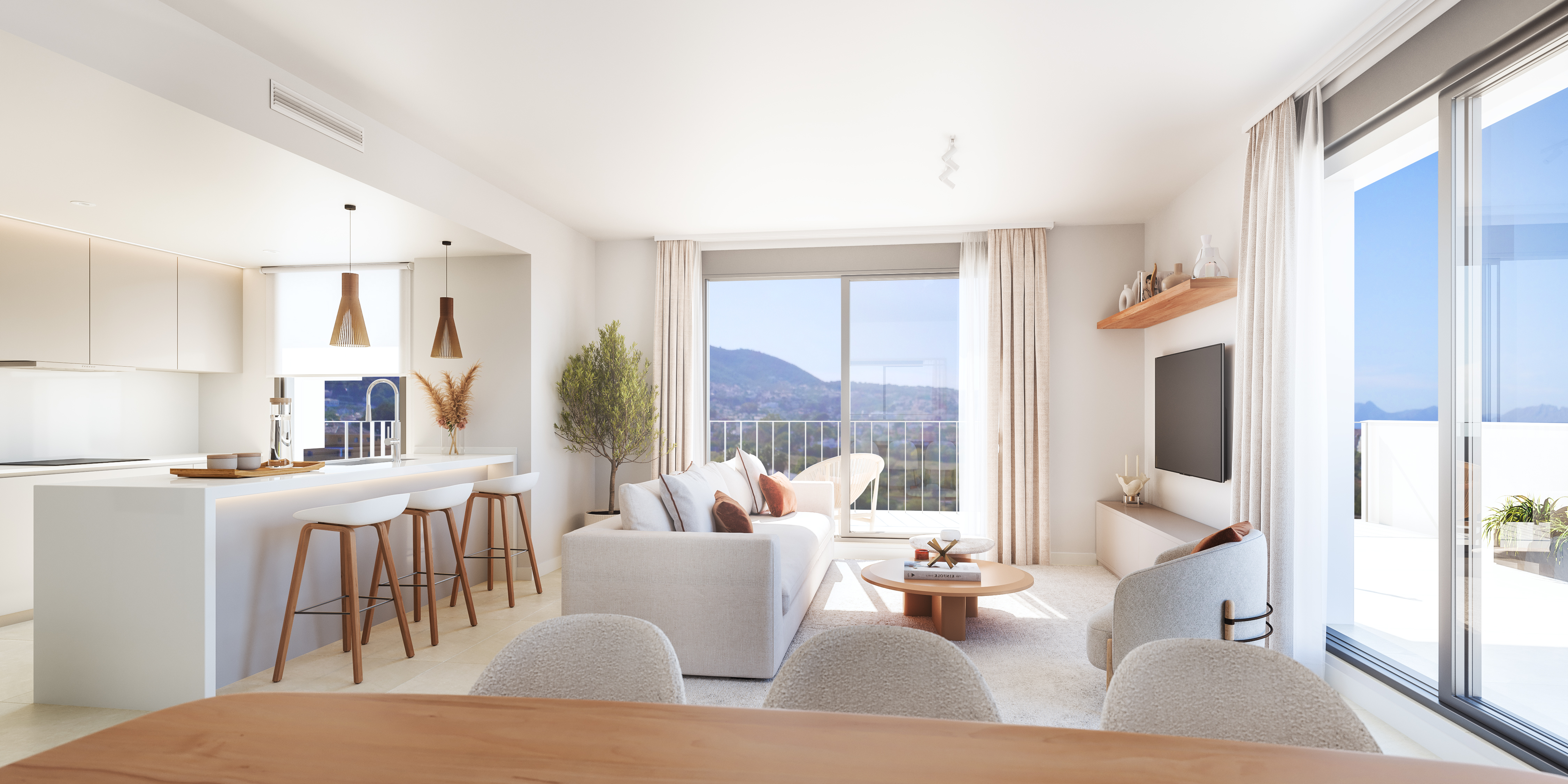 New promotion of apartments in Dénia