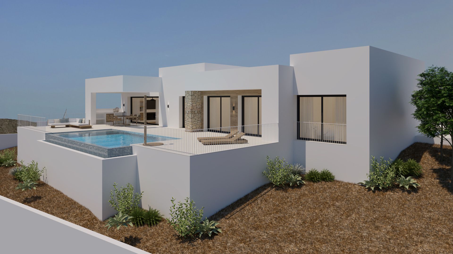 New build villa for sale in Alcalali