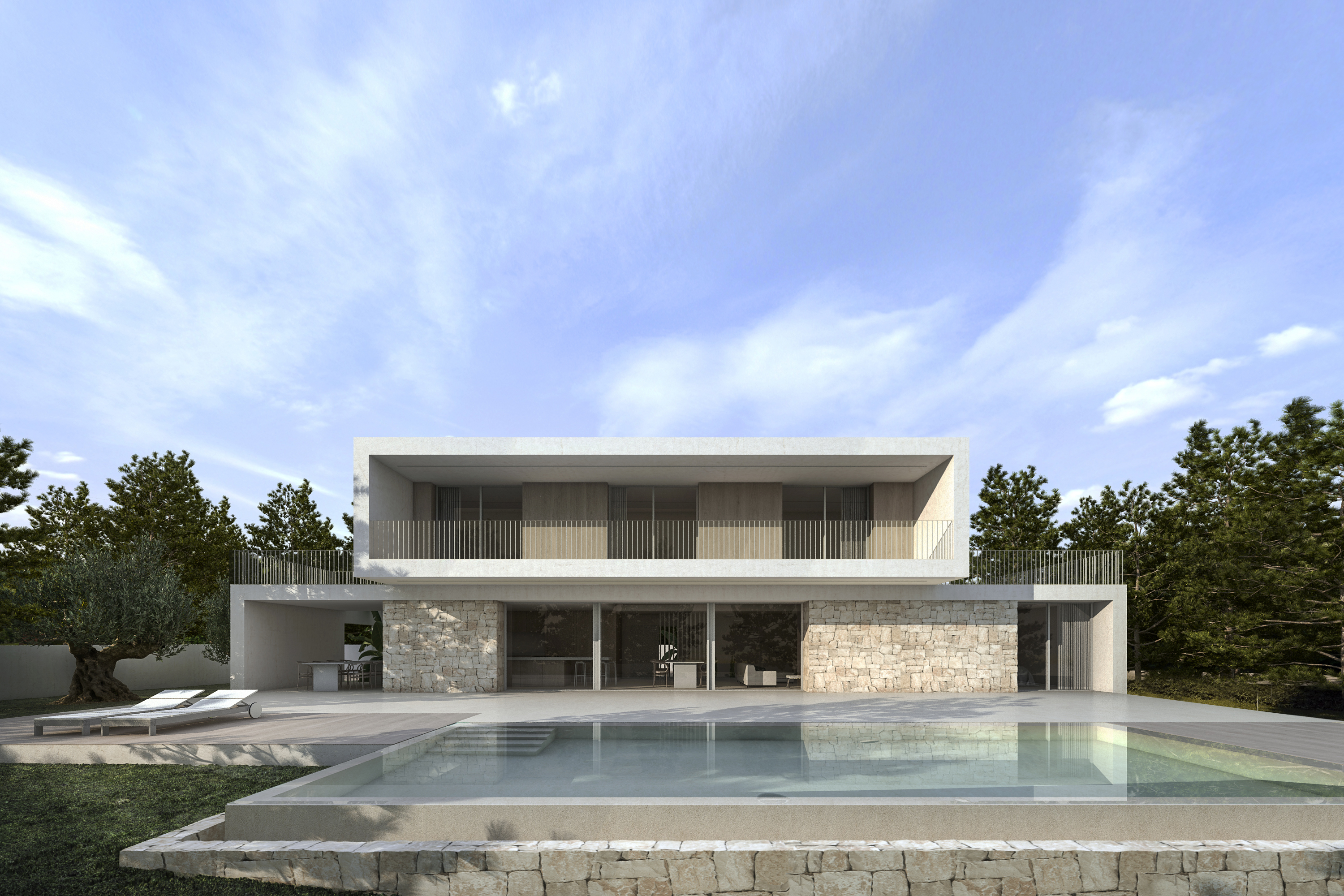 New construction villa in Calpe