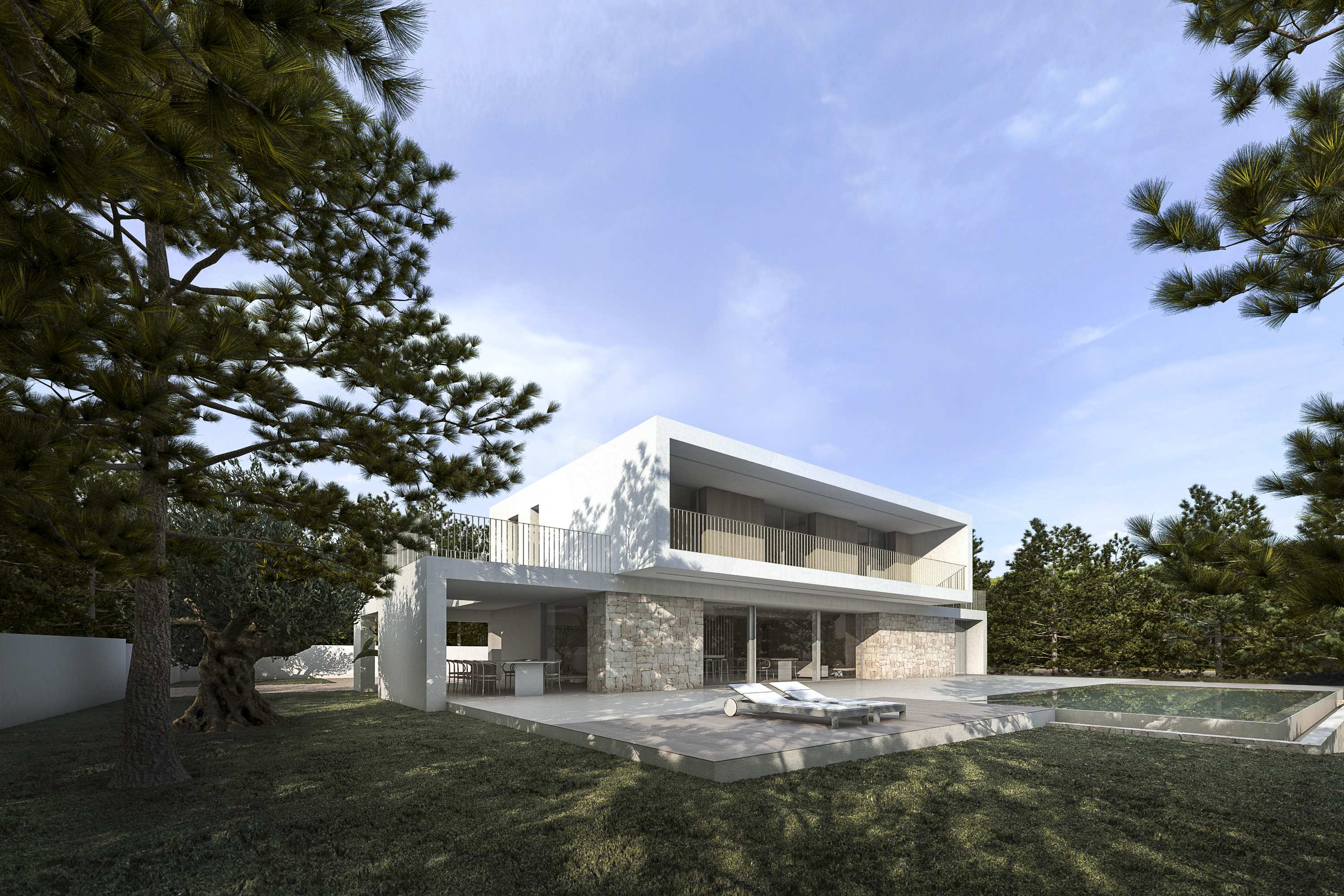 New construction villa in Calpe